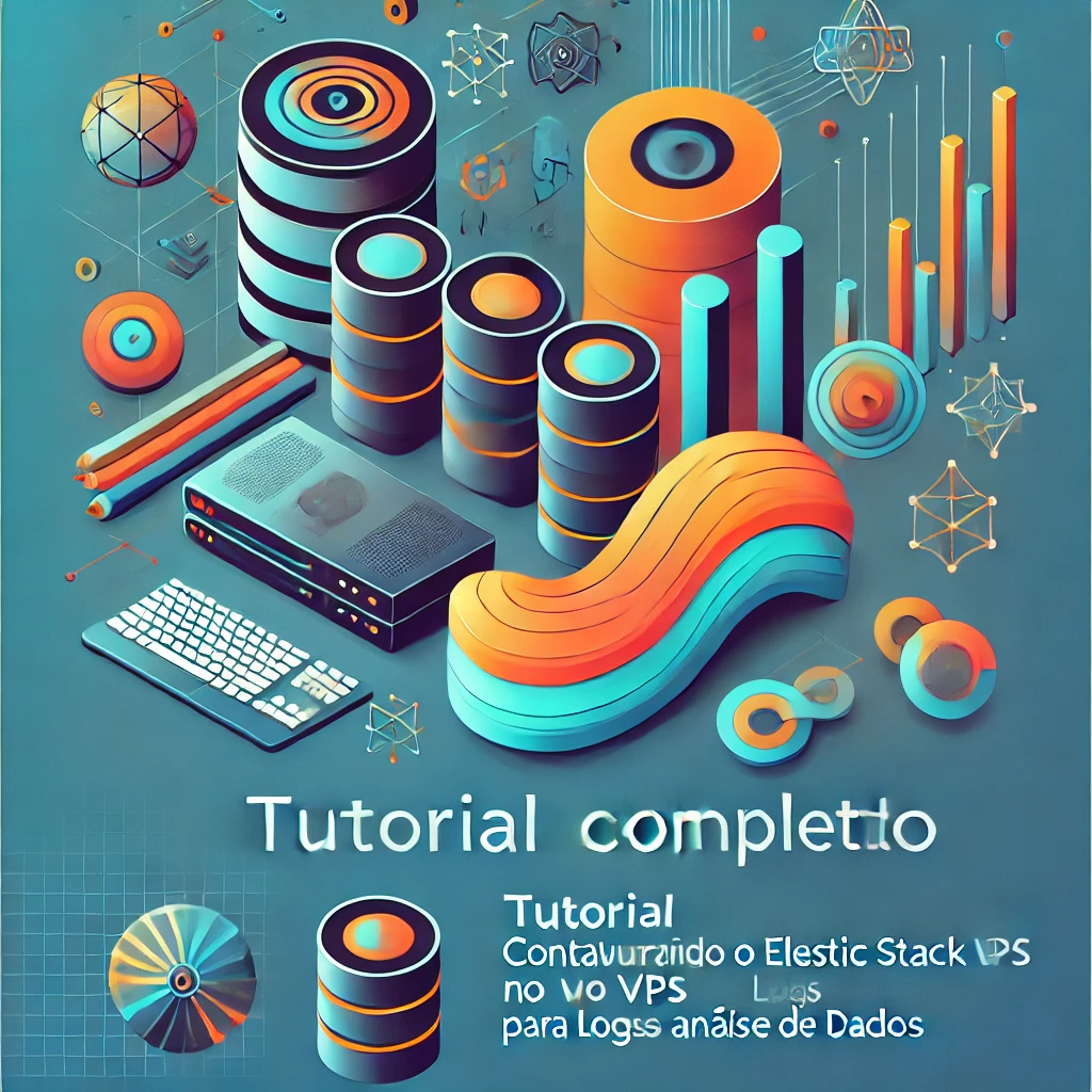 Configuração do Elastic Stack (ELK) em um VPS para monitoramento e análise de logs.